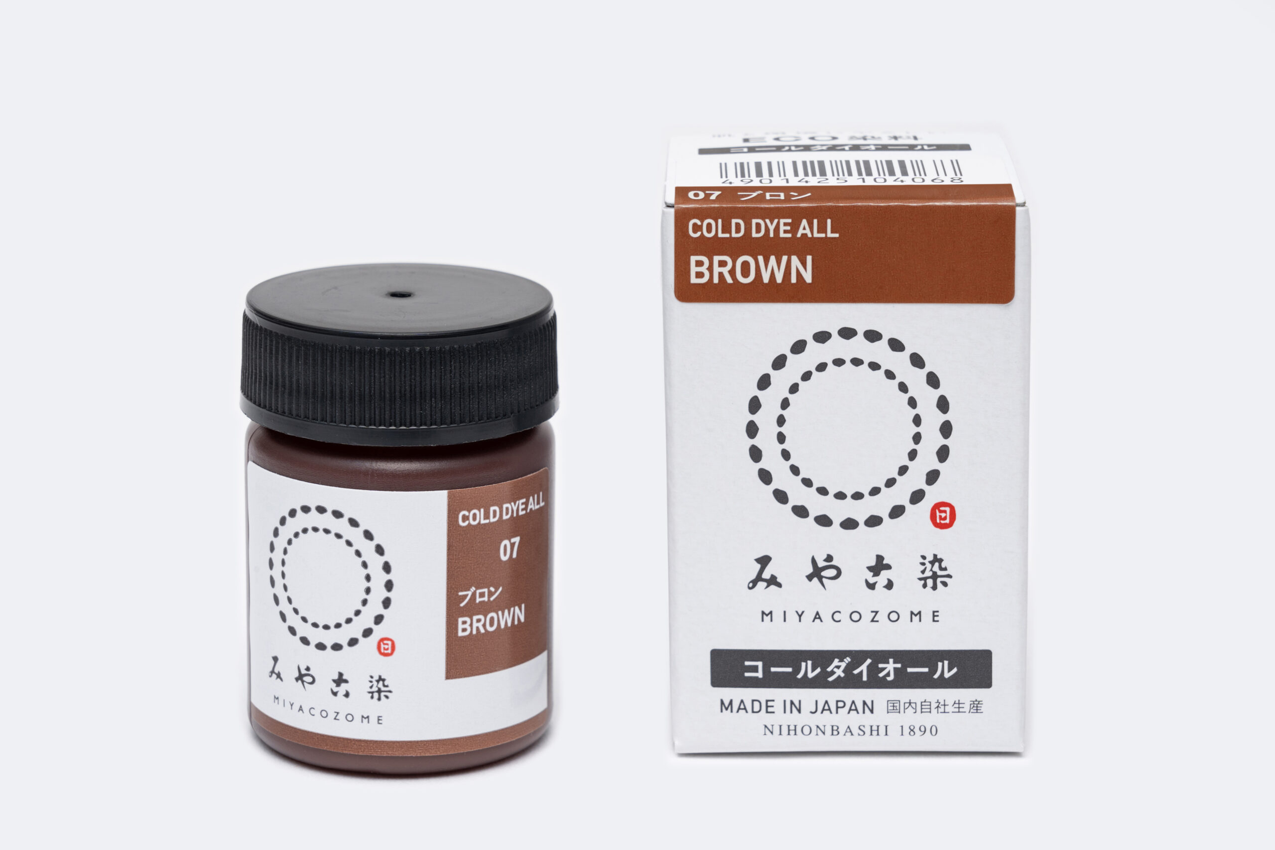 みやこ染 コールダイオール 20g 07ブロン茶