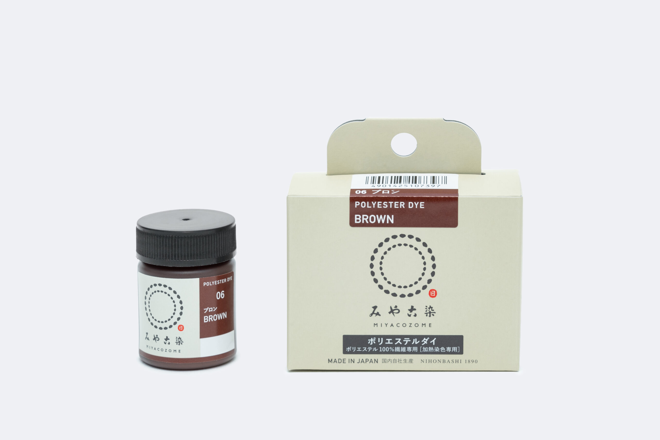 みやこ染　ポリエステルダイ　ブロン