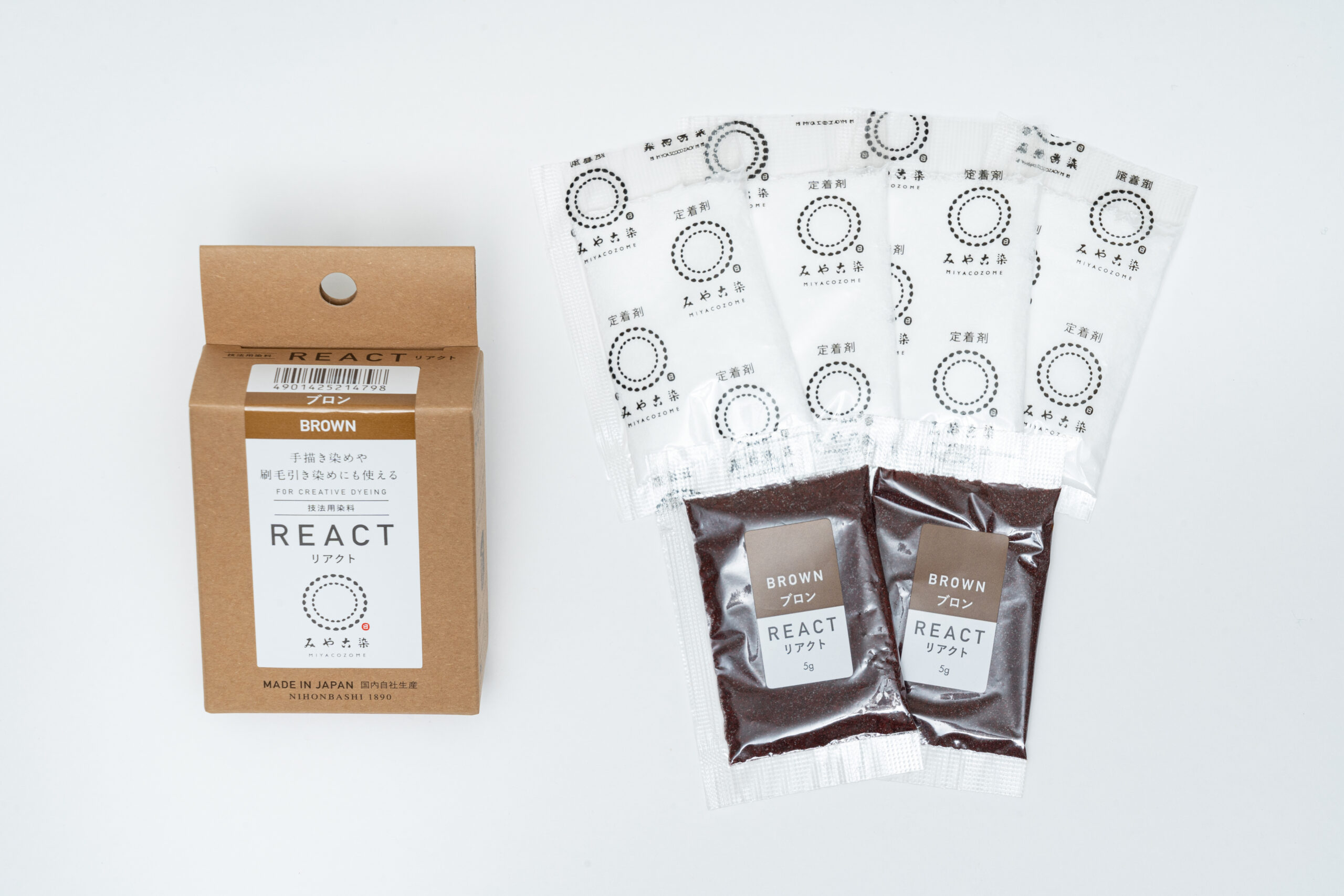 みやこ染 技法用染料リアクト ブロン