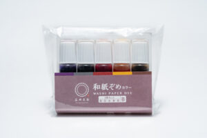 みやこ染　和紙ぞめカラー　5色セットB