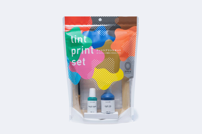 ティントプリントセット　自宅で簡単シルクスクリーン