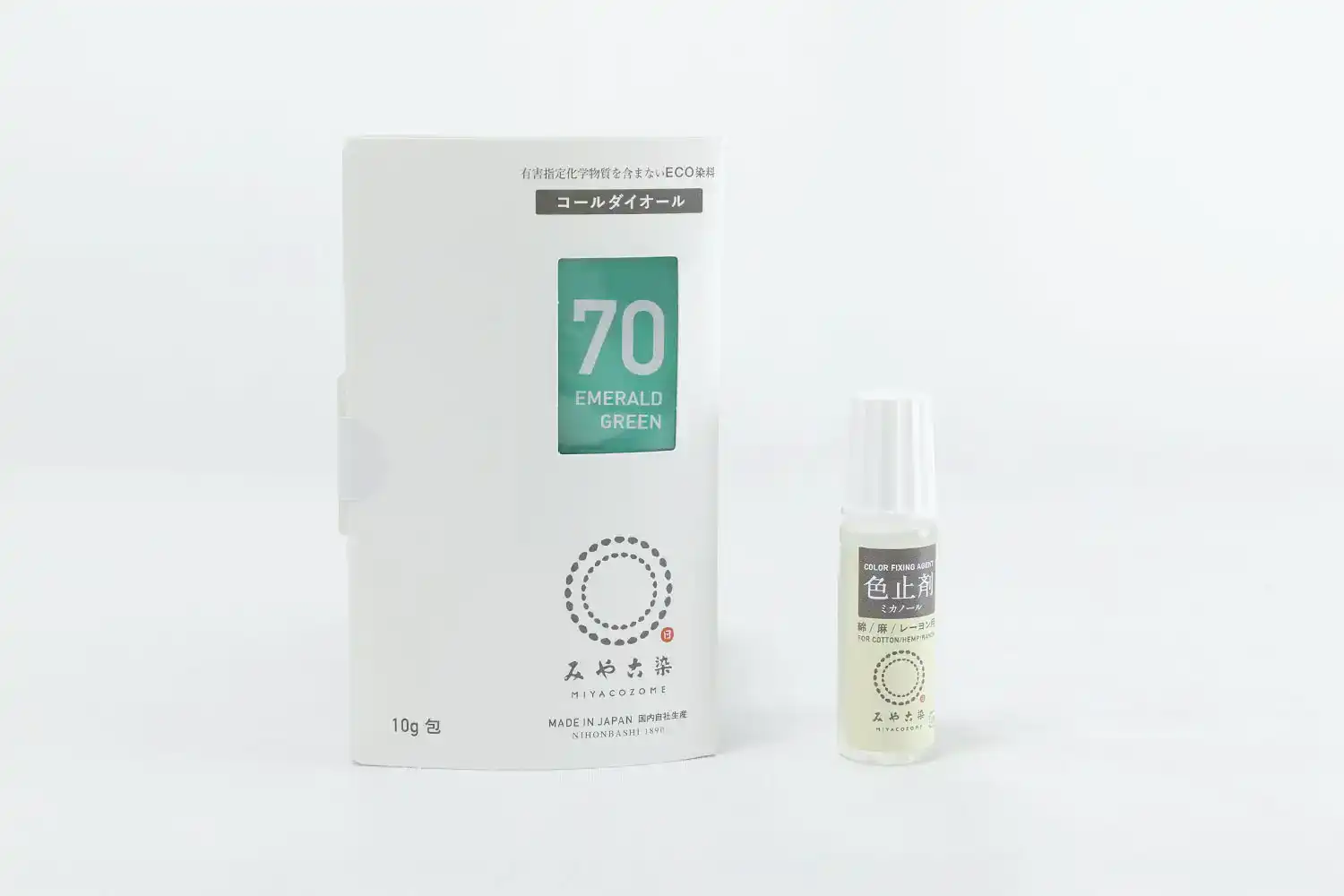 コールダイオール 10g エメラルドグリン 色止剤付き