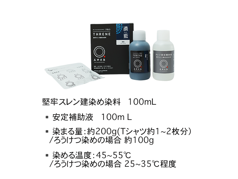 堅牢スレン建染め染料のラインナップ画像